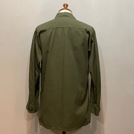 60s　US ARMY　JUNGLE FATIGUE JACKET　5th Type　Size S-R　ジャングル ファティーグジャケット　リップストップ　1969年　(S5700)