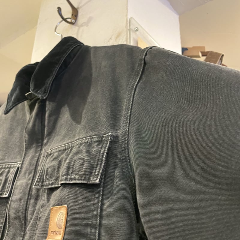Carhartt トラディショナルコート ダック地 ブラック ワーク Carhartt トラディショナルコート ダック地 ブラック ワーク