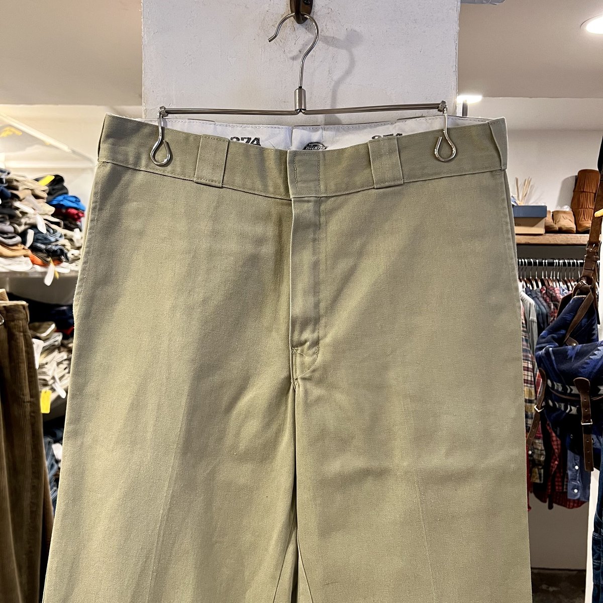 Dickies874 ワークパンツ ディッキーズ ベージュ W34×L32 (S3266) |