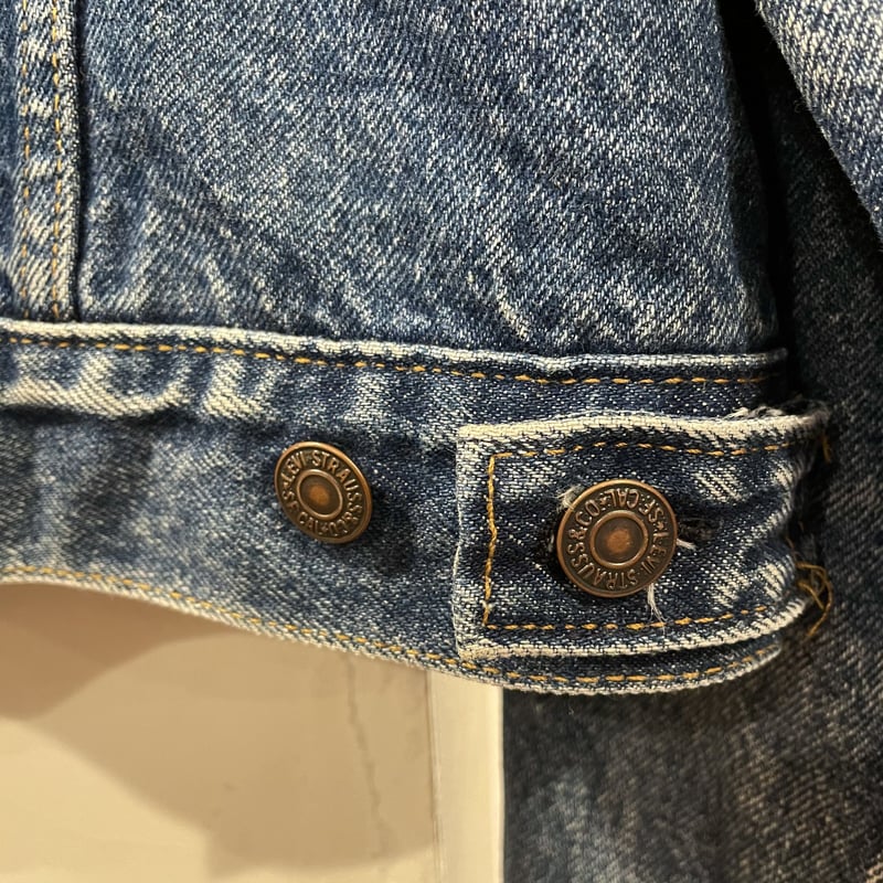 Levis 70411-0816 80s USA製 デニムジャケット ネル生地ライナー
