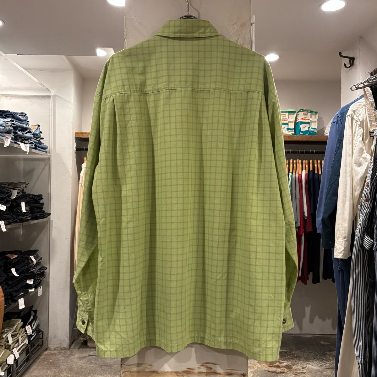 patagonia L/S フィッシングシャツ Island Hopper Shirt Siz