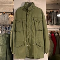 60s~　US MILITARY　M-65 Field Jacket　2nd Type　フィールドジャケット　アルミジップ　ミリタリージャケット　(S4028)