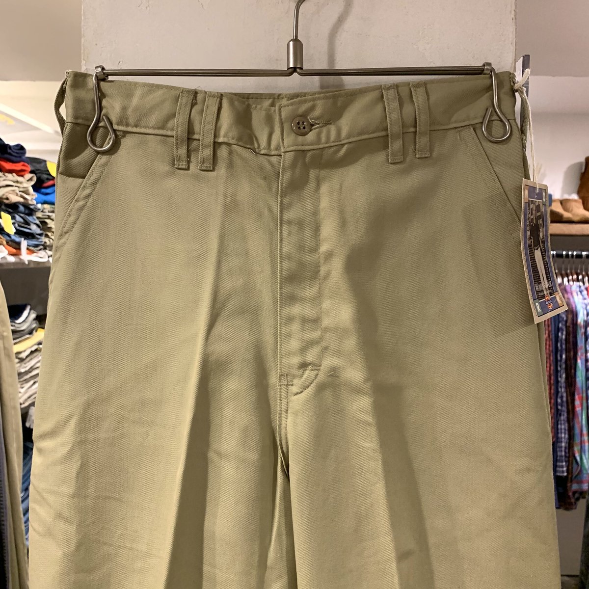 90s Dickies ワークパンツ ディッキーズ ベージュ USA製