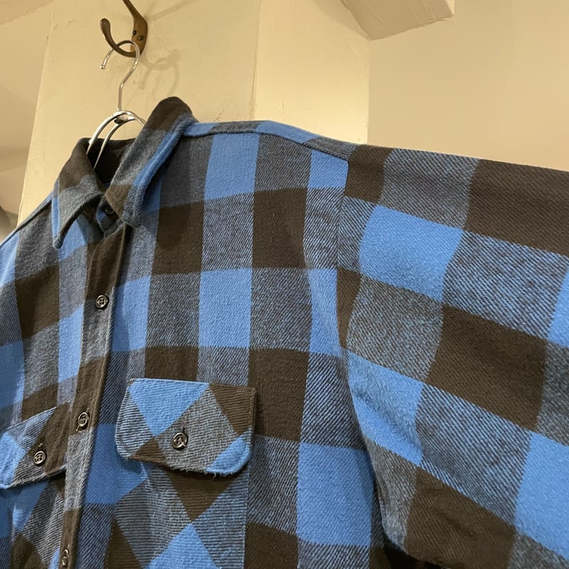 FIVE BROTHER ネルシャツ バッファローチェック USA製 70s