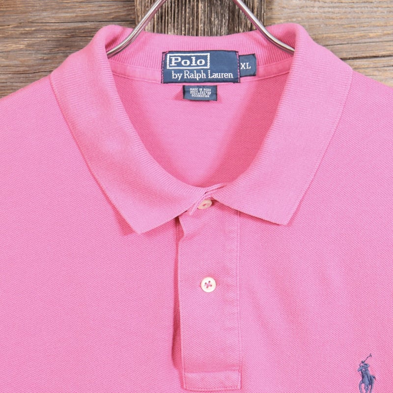 Polo Ralph Lauren ショートスリーブポロシャツ ピンク ポロラルフ