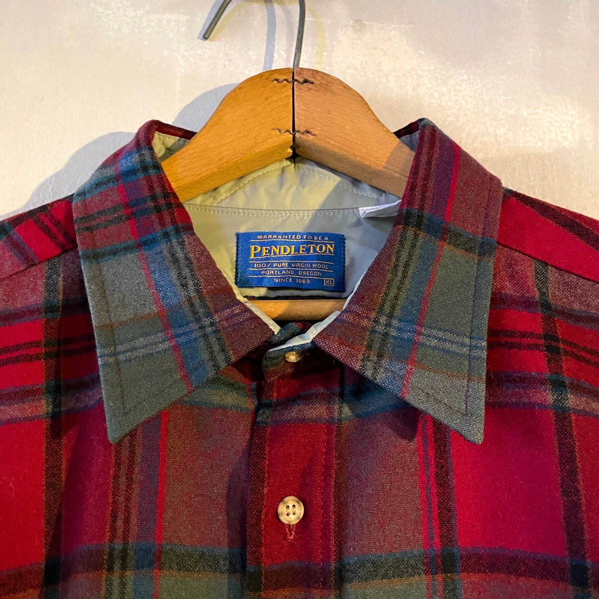 PENDLETON Wool Shirt USA製 ウールシャツ チェック柄 ペン PENDLETON Wool Shirt USA製 ウールシャツ チェック柄 ペン