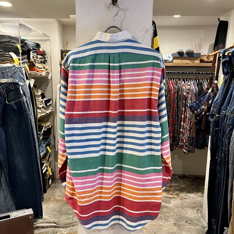 Ralph Lauren ポロ ラガー レインボー 90s ヴィンテージ 【公式通販】
