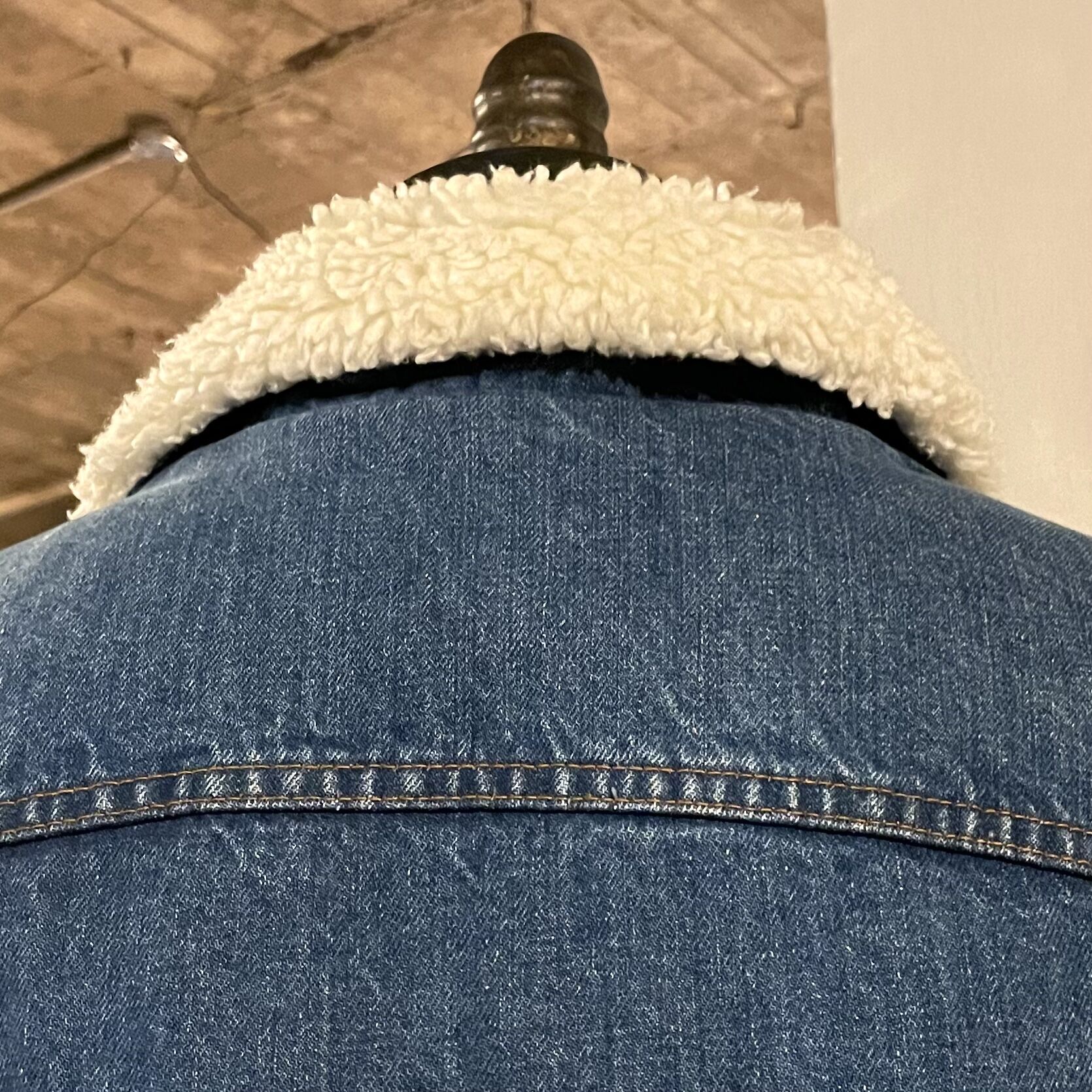 80s Levi's 71605-0217 デニムボアジャケット ロング丈 USA製 リーバイ