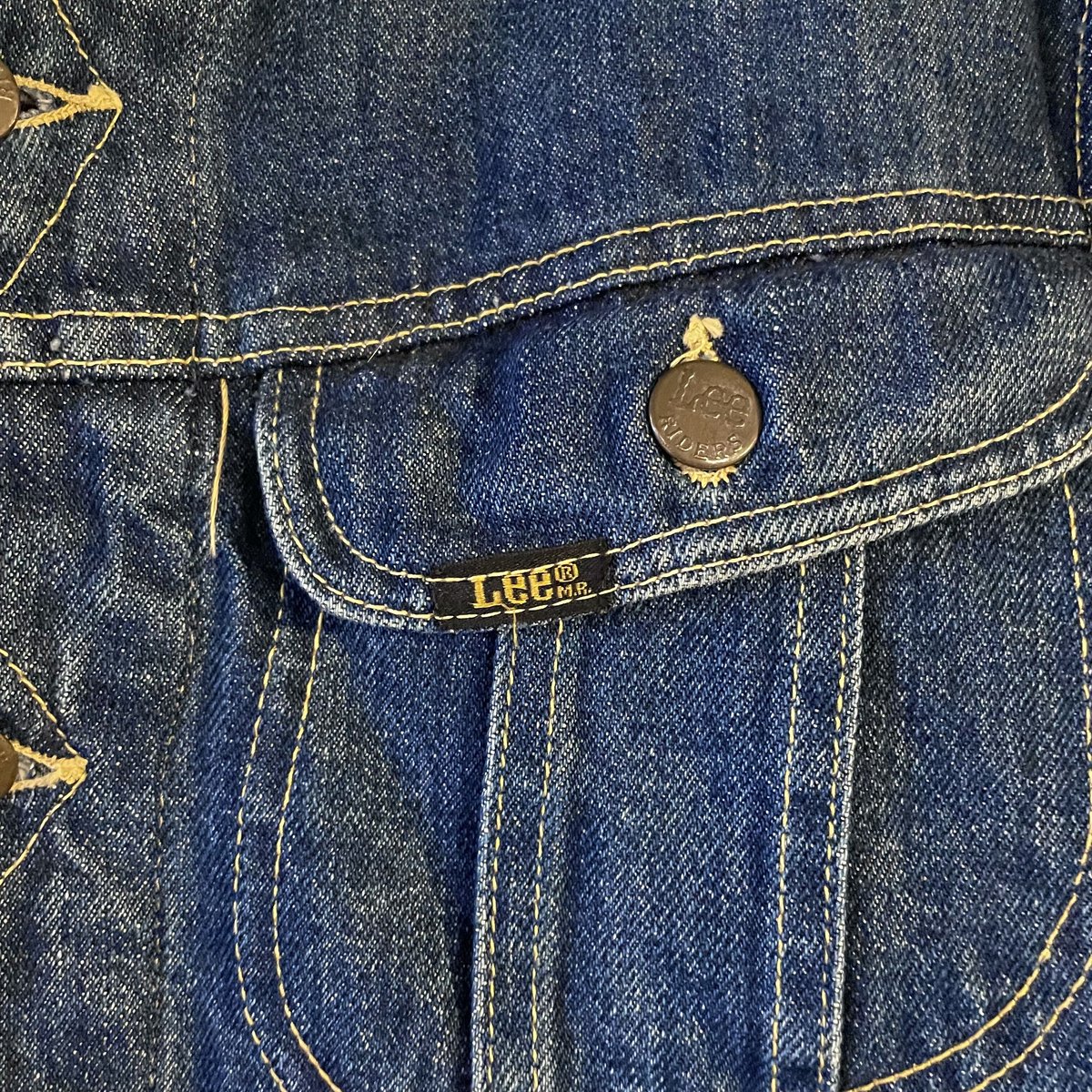 80s Lee 220-J デニムジャケット USA製 ユニオンチケット リー