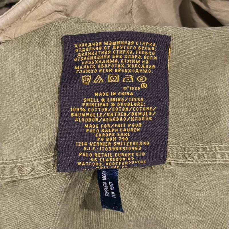 POLO RALPH LAUREN M43 Field Jacket Size S ラルフロー