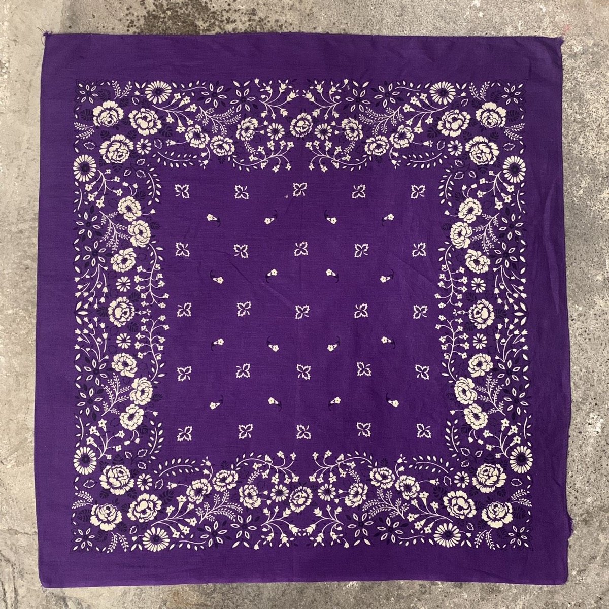 ☆ デッドストック スネーク ドラゴン USA製 ビンテージバンダナ