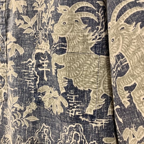 reyn spooner　レインスプーナー　 HAWAIIAN TRADITIONALS　アロハシャツ　プルオーバー　ハーフボタン　（S2521）
