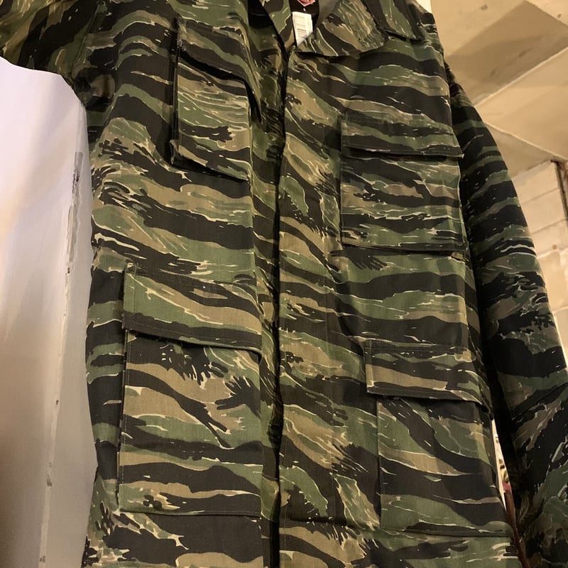 ☆DEADSTOCK☆ TRU-SPEC CIVILIAN BDUジャケット タイガーカモ ミ
