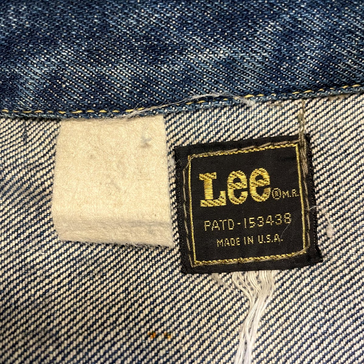 80s Lee 220-J デニムジャケット USA製 ユニオンチケット リー 80s Lee 220-J デニムジャケット USA製 ユニオンチケット リー