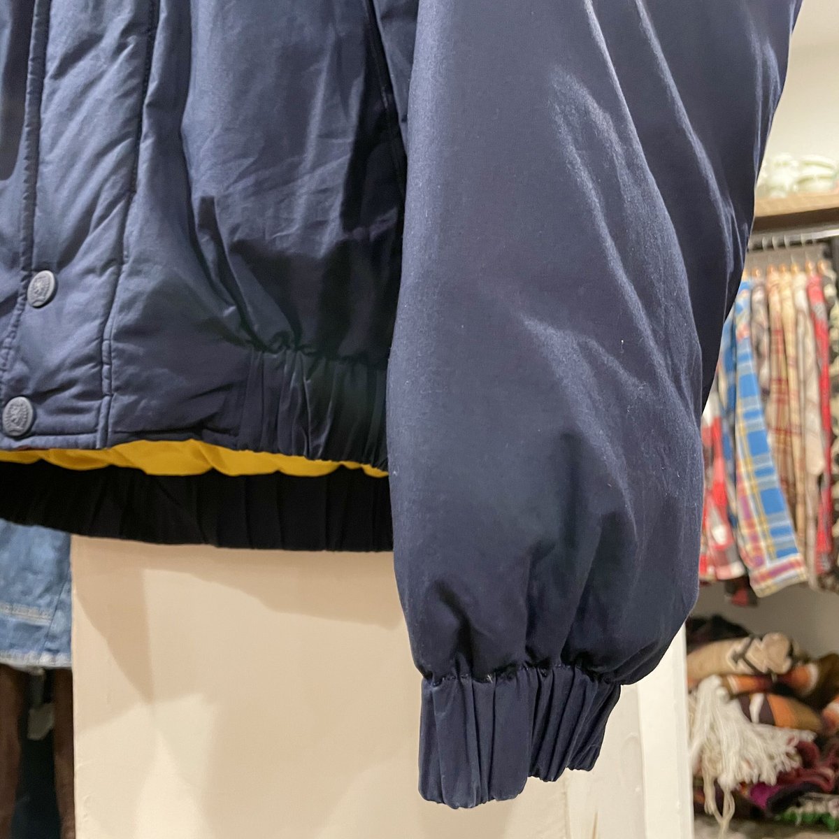 TOMMY HILFIGER 90s ダウンジャケット 紺 トミーヒルフィガー