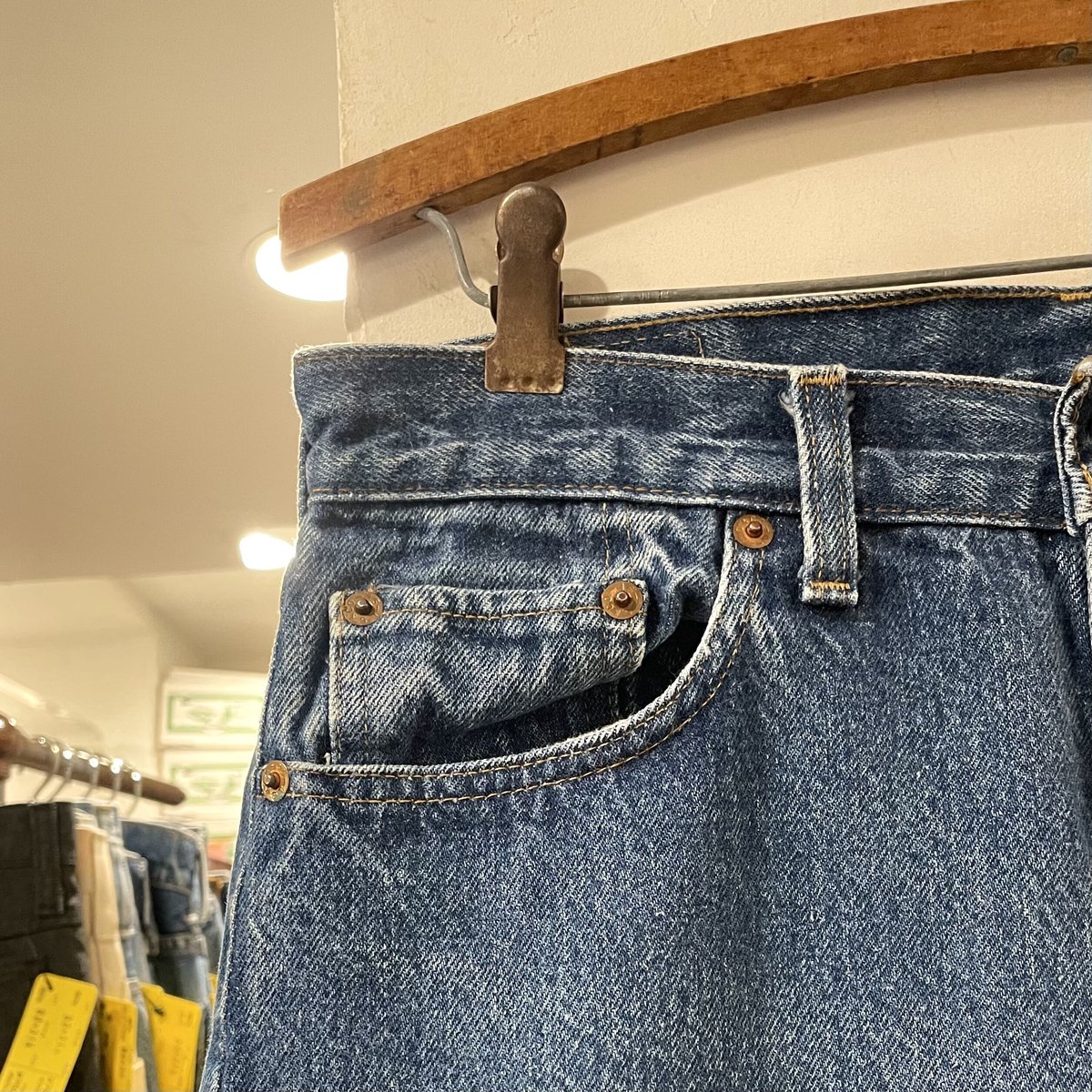 Levi's 501 80年代 リーバイス501 内股シングル 黒カンヌキ 脇割 裾裏 