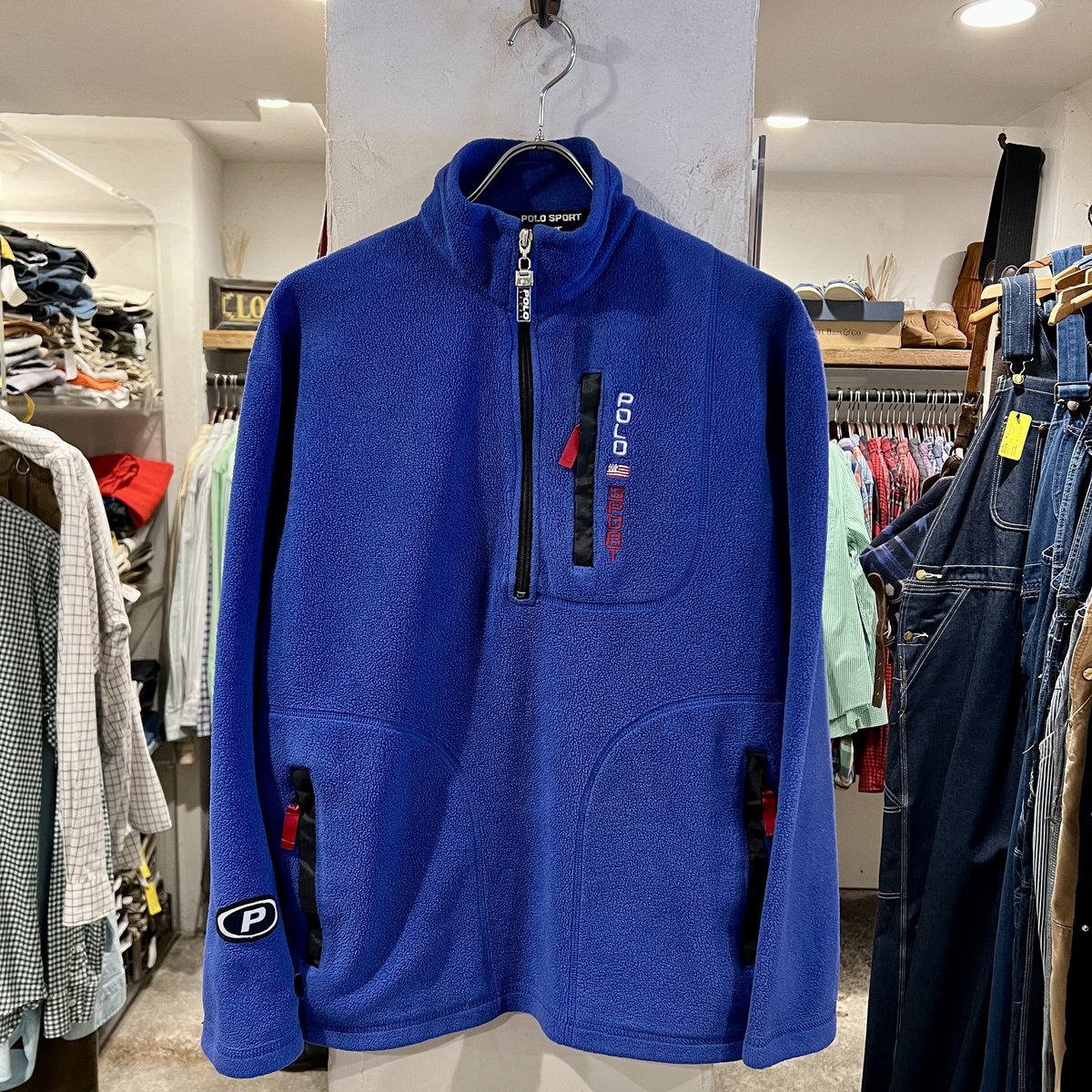 90s POLO SPORT フリースジャケット ポロスポーツ Ralph Lauren