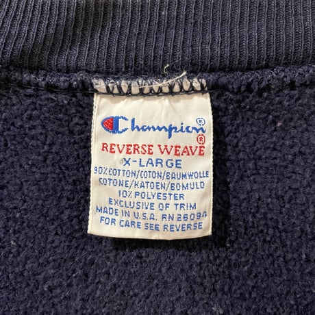 90s　Champion　リバースウィーブ　reverse weave　HOGGARD CHEERLEADER　USA製　(S1574)