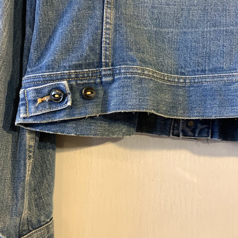 80s Lee 220-J デニムジャケット 2ポケット ®︎、M.Rマークあり 80s Lee 220-J デニムジャケット 2ポケット ®︎、M.Rマークあり
