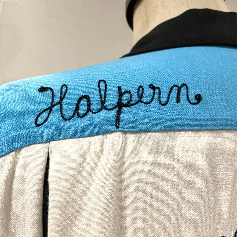 Service Bowling Shirt　 ボーリングシャツ 50's M 50's service bowling shirt ''BALLUT ABYAD'' L/S ボーリング