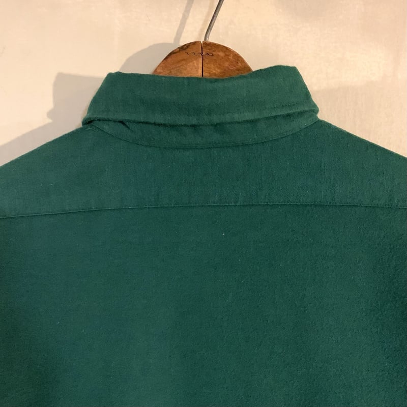 70s 筆記体タグ　L.L.Bean  COTTON SHIRT コットンシャツ