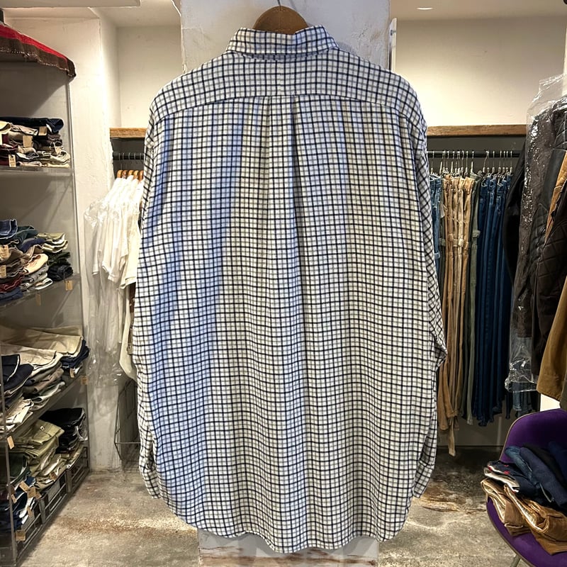 90s Polo by Ralph Lauren L/Sネルシャツ ラルフローレン BENFO