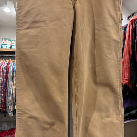 carhartt　ダック地　ペインターパンツ　カーハート　ブラウン　32×30 ½　(S4506)
