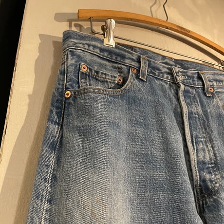 90s　Levi’s 501　リーバイス　デニムパンツ　33×33　USA製　ボタン裏532　1995年　(S4221)