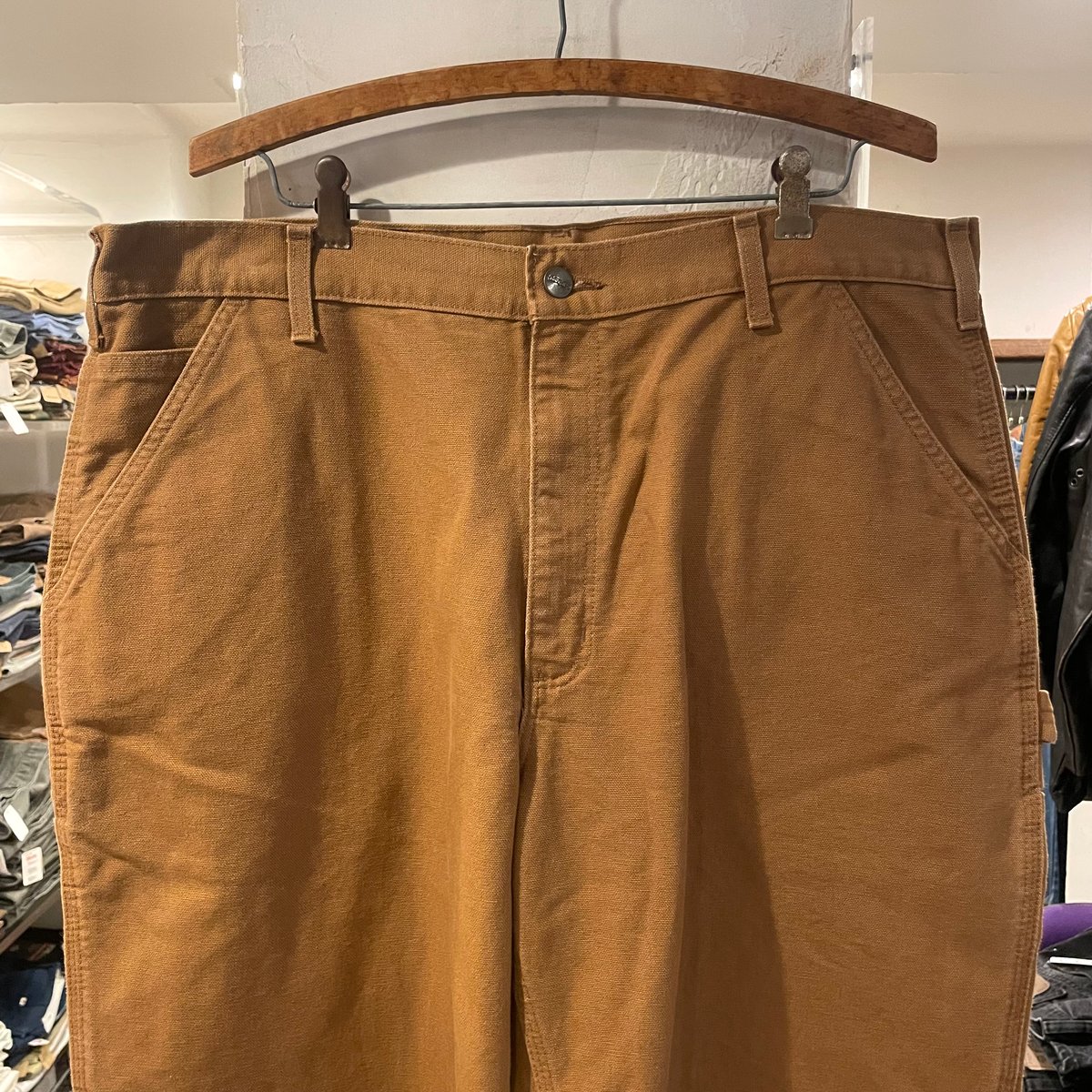carhartt ダック地 ペインターパンツ カーハート ブラウン 38×31