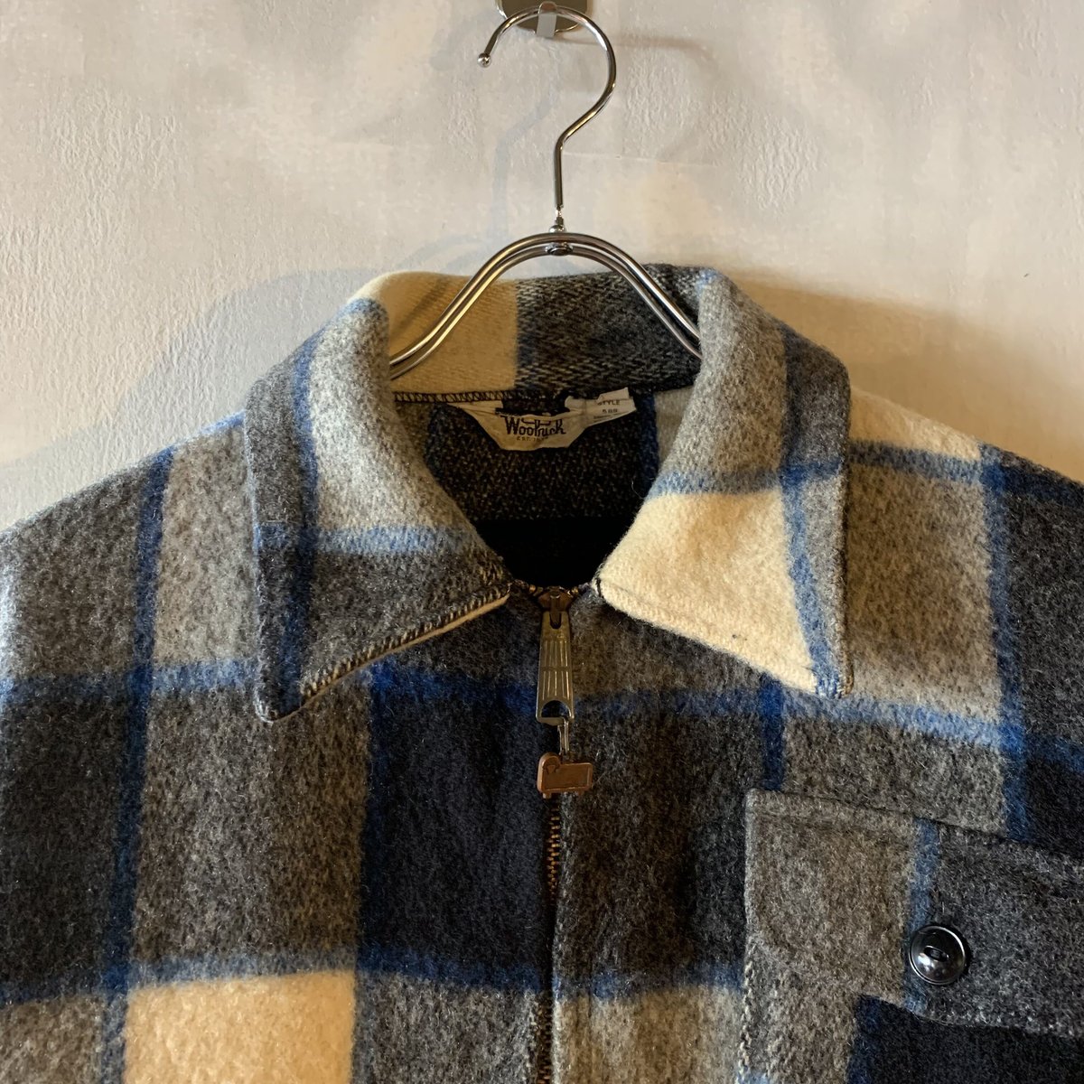 60s Woolrich ウールジャケット WOOL ウールリッチ 60年代 TALON 60s Woolrich ウールジャケット WOOL ウールリッチ 60年代 TALON