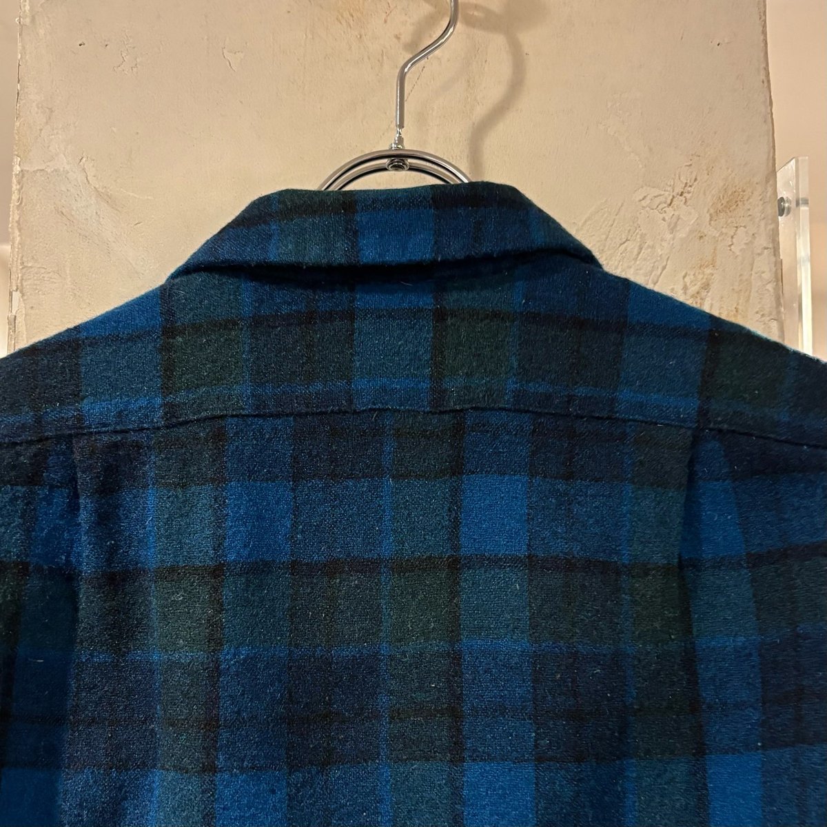 60s PENDLETON L/S ウールシャツ Board Shirt USA製 Size