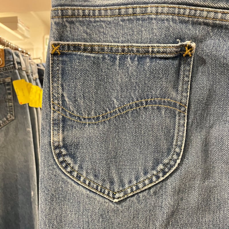 Lee 200 リーライダース デニムパンツ TALON ジップ 大文字刻印 70s