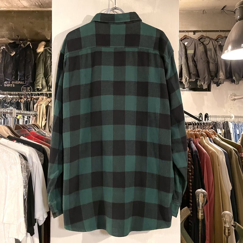 90s～ FIVE BROTHER ネルシャツ ファイブブラザー XL コットンシャツ