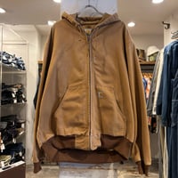 carhartt　カーハート　アクティブジャケット　Size XL　カーハート　ブラウン　ダックジャケット　(S5295)