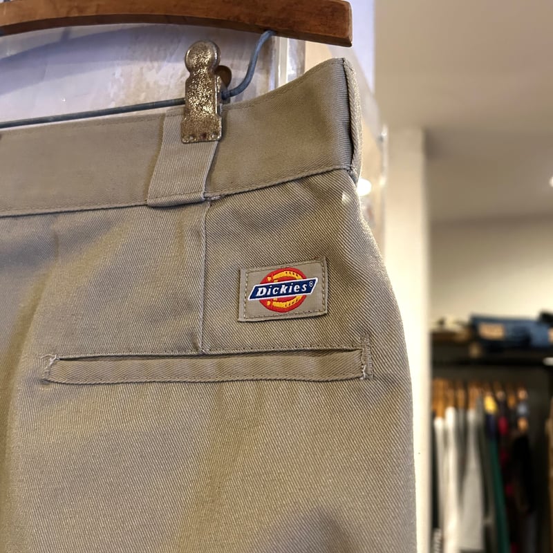 90s Dickies 874 ワークパンツ ディッキーズ ベージュ 31×31 USA製 (