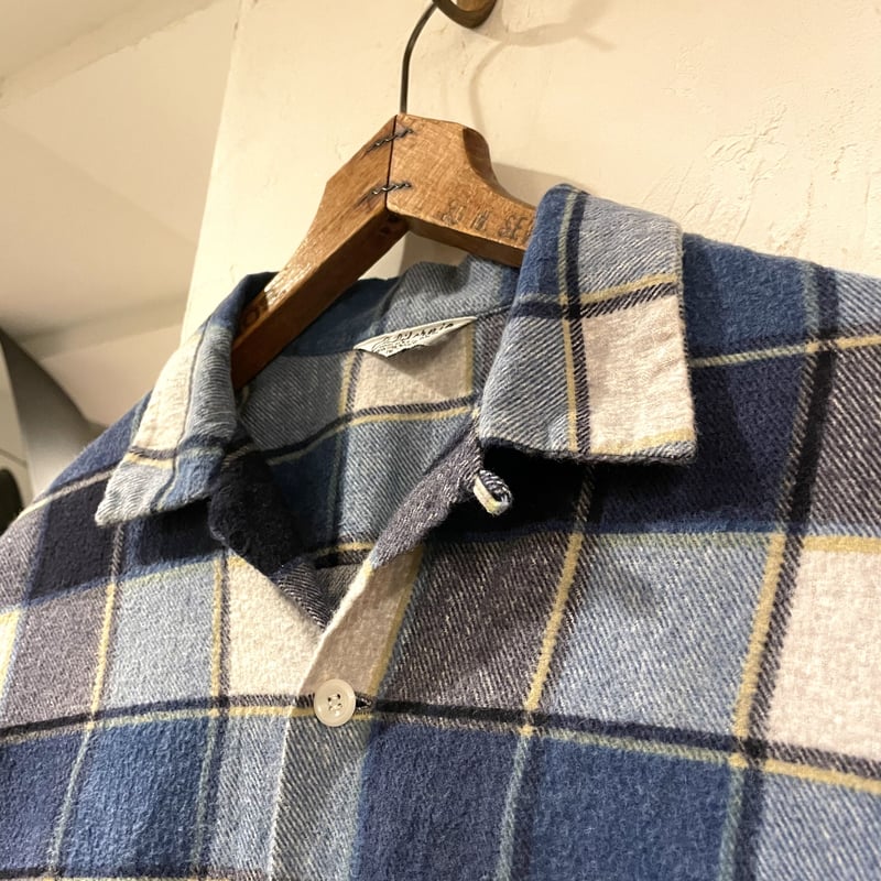 Pendleton 50s カリフォルニアカラー　好配色 California 50s USA製 プリントネル オープンカラー ボックスシャツ