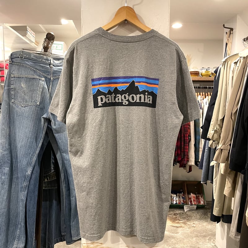 patagonia レスポンシビリティー ロゴＴ ＸＬサイズ 霜降りグレー ...