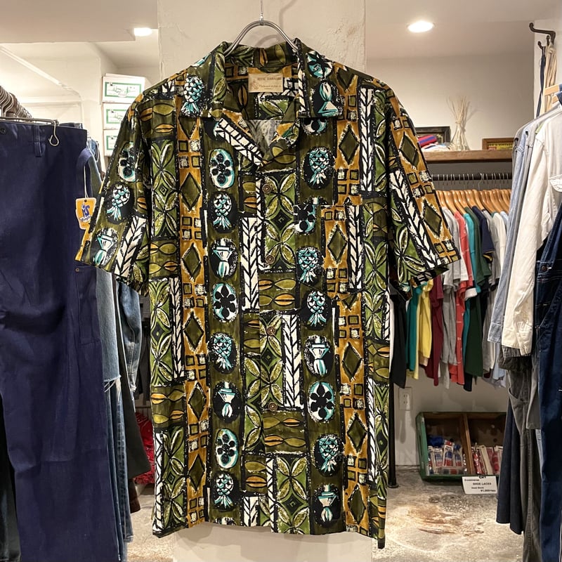 60s ROYAL HAWAIIAN VINTAGE HAWAIIAN SHIRT ハワイアン