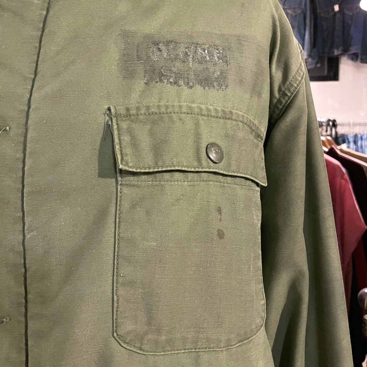 80s～ US NAVY A-2 DECK JACKET バックステンシル デッキ