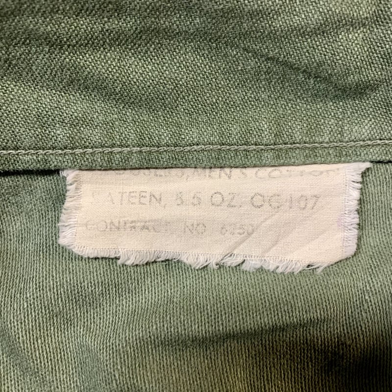 60s US ARMY ベイカーパンツ サイドアジャスター付 初期タイプ OG107