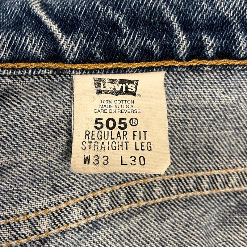 90s Levi's 505-4891 リーバイス デニムパンツ ボタン裏553 1994