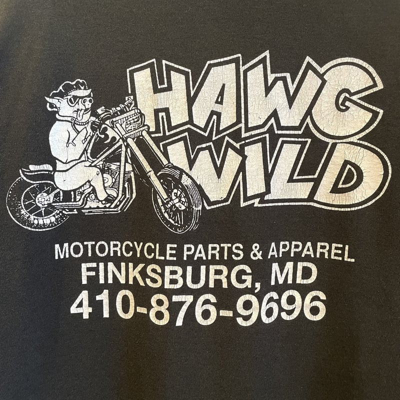 HARLEY-DAVIDSON ショートスリーブTシャツ ハーレーT HAWG WILD 80