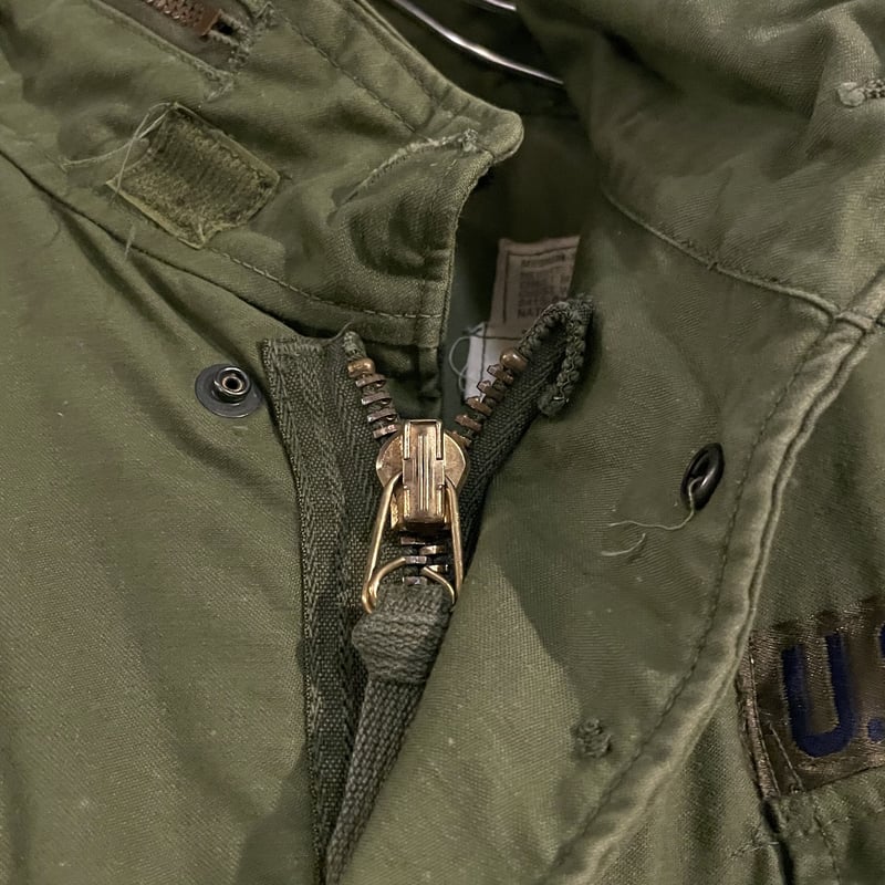 70s US AIR FORCE M-65 Field Jacket 3rdタイプ ブラスジッ