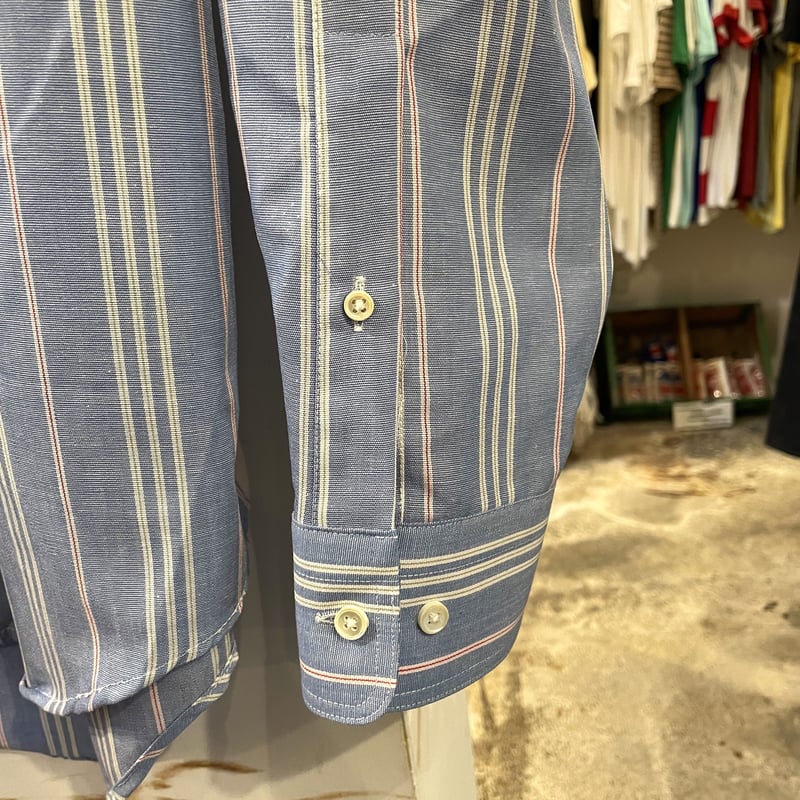 Arrow DOVER ストライプ柄シャツ DEAD STOCK USA製 80s (S111