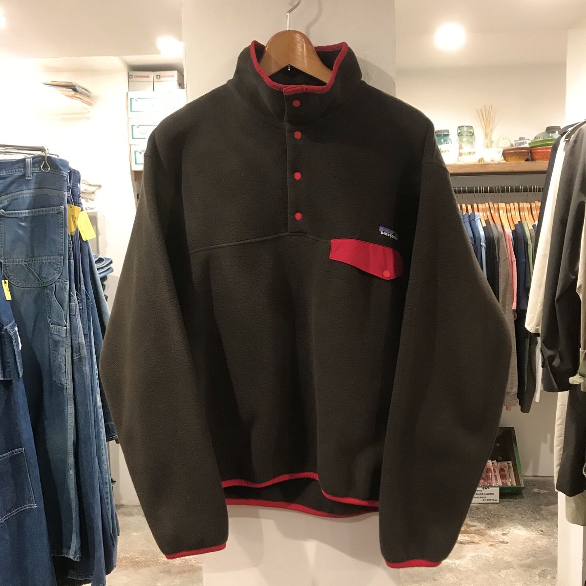 patagonia シンチラスナップＴ Ｓサイズ ダークブラウン パタゴニア | DUFF