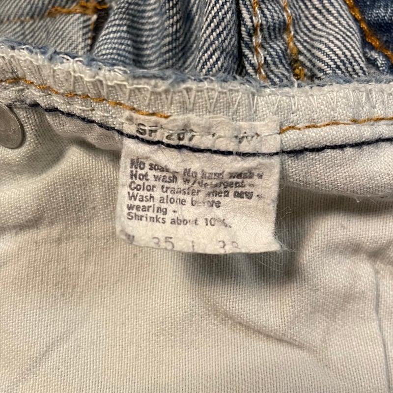 80s Levi's 1501 赤耳 34×34 リーバイス デニムパンツ ボタン裏 80s Levi's 1501 赤耳 34×34 リーバイス デニムパンツ ボタン裏