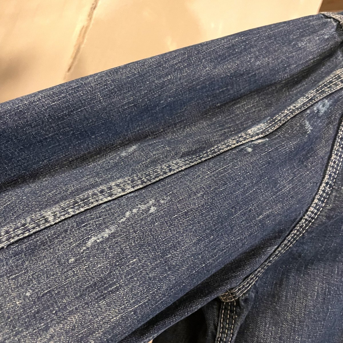 50s Vintage Denim Cover All デニムカバーオール インディゴ染 50s Vintage Denim Cover All デニムカバーオール インディゴ染