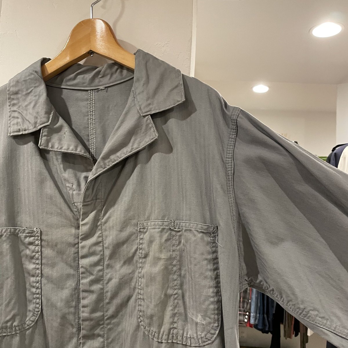 50's REDKAP レッドキャップ　ヘリンボーンショップコート 50's REDKAP レッドキャップヘリンボーンショップコート