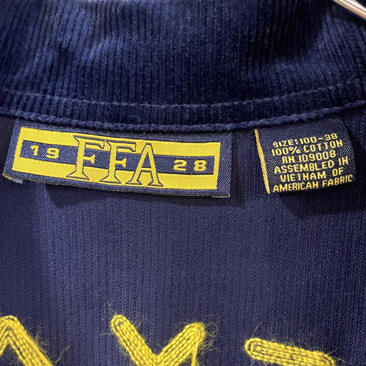 FFA JACKET TEXAS CLEAR SPRINGS コーデュロイジャケット FFA JACKET TEXAS CLEAR SPRINGS コーデュロイジャケット