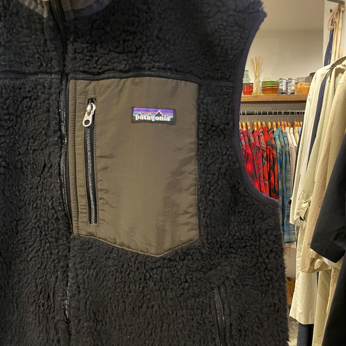 patagonia 2009年モデル レトロX フリースベスト 黒 パタゴニア